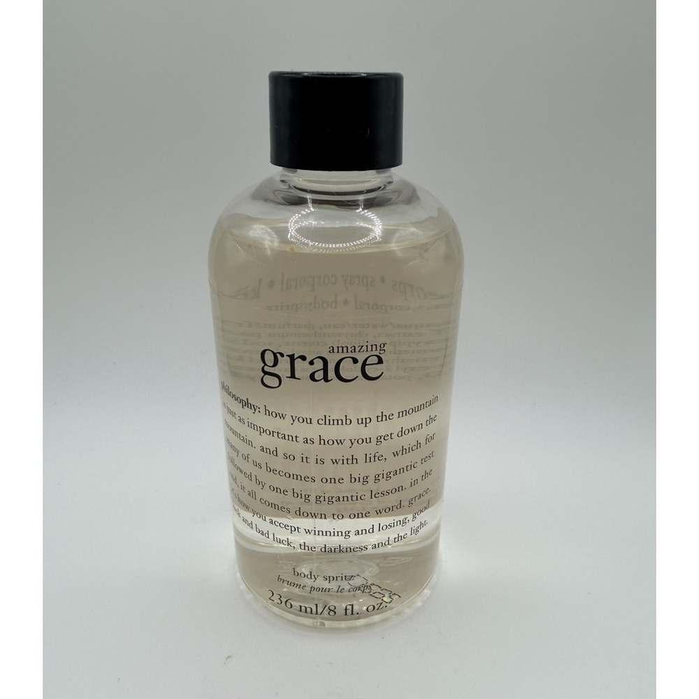 Philosophy, AMAZING GRACE, Perfumed Body Spritz, 8 fl oz, NEW, Unsealed, Rare - Picture 4 of 4